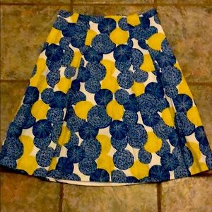 Boden Skirt size 10 long gently preowned